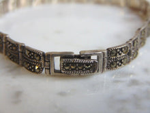 Load image into Gallery viewer, Womens Vintage Estate Sterling Silver Bracelet 15.2g E5066