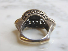 Load image into Gallery viewer, Womens Vintage Estate Sterling Silver Filigree Ring 10.2g E5111