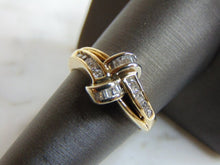 Load image into Gallery viewer, Vintage Estate 14K Yellow Gold Diamond Ring 4.2g E2967