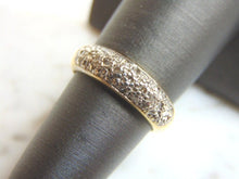 Load image into Gallery viewer, Womens Vintage Estate 14K Yellow Gold Diamond Cluster Ring 4.0g E2984