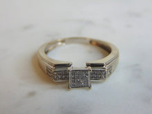Load image into Gallery viewer, Womens Vintage Estate 14K White Gold Diamond Ring 4.0g E2337