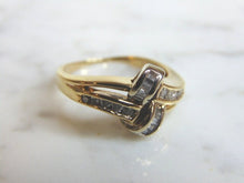 Load image into Gallery viewer, Vintage Estate 14K Yellow Gold Diamond Ring 4.2g E2967