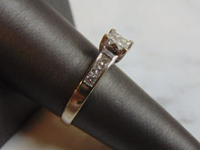 Load image into Gallery viewer, Womens Vintage Estate 14K White Gold Diamond Engagement Ring, 3.9g E3355
