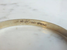 Load image into Gallery viewer, Womens Vintage Estate Sterling Silver Abalone Bracelet 11.5g E5591