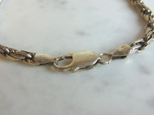 Load image into Gallery viewer, Womens Vintage Estate Sterling Silver Bracelet 11.5g E5633