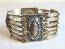 Load image into Gallery viewer, Womens Vintage Estate Sterling Silver Bracelet 78.6g E5682