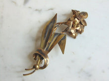 Load image into Gallery viewer, Womens Vintage Estate Sterling Silver Floral Brooch 12.2g E5436
