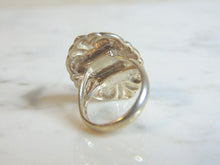 Load image into Gallery viewer, Womens Vintage Estate Sterling Silver Lapis Lazuli Ring 9g E5775