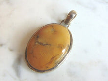 Load image into Gallery viewer, Womens Vintage Estate Sterling Silver Jasper Pendant 14.4g E5818