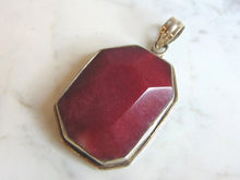 Load image into Gallery viewer, Womens Vintage Estate Sterling Silver Zoisite Pendant 28.3g E5821