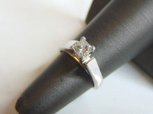 Load image into Gallery viewer, Womens Vintage Estate 14k White Gold Diamond Engagement Ring 4.9g  #E721