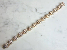 Load image into Gallery viewer, Womens Vintage Estate Sterling Silver Bracelet 28.6g E5851