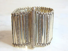 Load image into Gallery viewer, Womens Vintage Estate Sterling Silver Bracelet 123.1g E5520