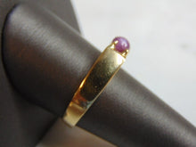 Load image into Gallery viewer, Womens Vintage Estate 14k Gold Ring w/ Pink Stone, 4.4g E848