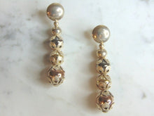 Load image into Gallery viewer, Womens Vintage Estate Sterling Silver Dangle Earrings 20.6g E5875