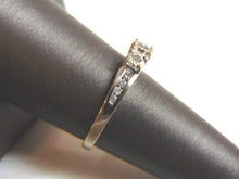 Load image into Gallery viewer, Womens Vintage Estate 10K White Gold Diamond Ring 2.7g E863