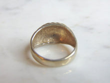 Load image into Gallery viewer, Womens Vintage Estate Sterling Silver Modernist Ring 3.5g E5915