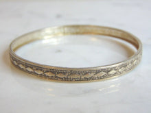 Load image into Gallery viewer, Womens Vintage Estate Sterling Silver Bracelet 6.0g E5585