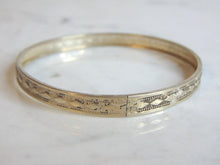 Load image into Gallery viewer, Womens Vintage Estate Sterling Silver Bracelet 6.0g E5585