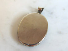 Load image into Gallery viewer, Womens Vintage Estate Sterling Silver Agate &amp; MOP Pendant 5.1g E5594