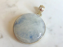 Load image into Gallery viewer, Womens Vintage Estate Sterling Silver Quartz Pendant 21.1g E5597