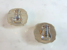 Load image into Gallery viewer, Womens Vintage Estate Sterling Silver Clip On Earrings 13.3g E5947