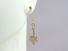 Load image into Gallery viewer, Womens Vintage Estate Sterling Silver Dangle Earrings 1.1g E5975