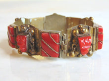 Load image into Gallery viewer, Womens Vintage Estate Sterling Silver Bracelet 44.4g E5671