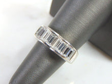 Load image into Gallery viewer, Womens Vintage Estate Sterling Silver CZ Ring 6.3g E5985