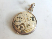 Load image into Gallery viewer, Womens Vintage Estate Sterling Silver Jasper Pendant 15.2g E5720
