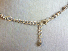 Load image into Gallery viewer, Womens Vintage Estate Sterling Silver Necklace 21.6g E5749