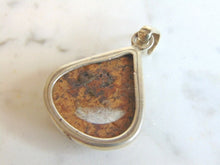Load image into Gallery viewer, Womens Vintage Estate Sterling Silver Jasper Pendant 13.8g E5753