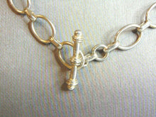 Load image into Gallery viewer, Womens Vintage Estate Sterling Silver Multi Stone Necklace 96.3g E5807