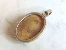 Load image into Gallery viewer, Womens Vintage Estate Sterling Silver Jasper Pendant 14.4g E5818