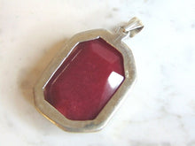 Load image into Gallery viewer, Womens Vintage Estate Sterling Silver Zoisite Pendant 28.3g E5821