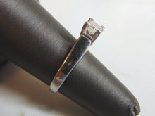 Load image into Gallery viewer, Womens Vintage Estate 14k White Gold Diamond Engagement Ring 4.9g  #E721