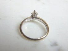 Load image into Gallery viewer, Womens Vintage Estate 14k White Gold Diamond Engagement Ring 2.6g  #E735