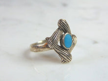 Load image into Gallery viewer, Womens Vintage Estate Sterling Silver Modernist Ring 4.5g, E1177