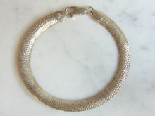 Load image into Gallery viewer, Womens Vintage Estate Sterling Silver Bracelet 8.3g E5893