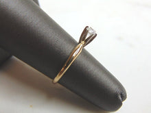 Load image into Gallery viewer, Womens 14K Yellow Gold Solitaire Diamond Engagement Ring, 1.7g E983