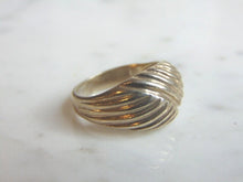 Load image into Gallery viewer, Womens Vintage Estate Sterling Silver Modernist Ring 3.5g E5915