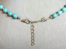 Load image into Gallery viewer, Womens Vintage Estate Turquoise Necklace 61.9g E5934