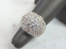 Load image into Gallery viewer, Womens Vintage Estate Sterling Silver CZ Ring 10g E5988