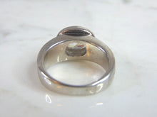 Load image into Gallery viewer, Womens Vintage Estate Sterling Silver CZ Ring 11g E5991