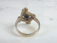 Load image into Gallery viewer, Womens Vintage Estate Sterling Silver Modernist Ring 4.5g, E1177