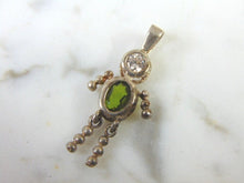 Load image into Gallery viewer, Womens Vintage Estate Sterling Silver Kid Pendant 1.5g E2717