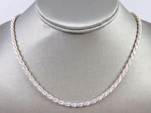 Load image into Gallery viewer, Womens Vintage Estate Sterling Silver Necklace 44g E2725