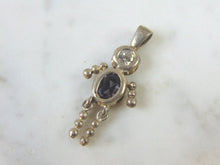 Load image into Gallery viewer, Womens Vintage Estate Sterling Silver Kid Pendant 2g E2760