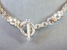 Load image into Gallery viewer, Womens Vintage Estate Sterling Silver Necklace 38.9g E2770