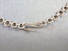 Load image into Gallery viewer, Womens Vintage Estate Sterling Silver Quartz &amp; Cz Necklace 97.8g E2789